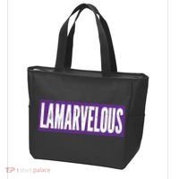Lamarvalous Baltimore Football Tote Bag thumb 3