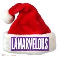 Lamarvalous Baltimore Football Santa Hat thumb 0