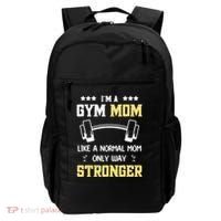 Like A Normal Mom Only Stronger Fitness Mother Gift Backpack thumb 0