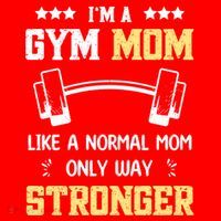 Like A Normal Mom Only Stronger Fitness Mother Gift Santa Hat thumb 1