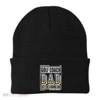 Like A Normal Dad Father Golf Coach Gift Beanie thumb 0