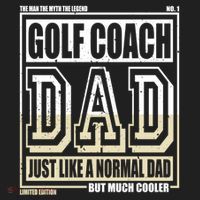 Like A Normal Dad Father Golf Coach Gift Beanie thumb 2