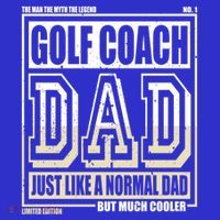 Like A Normal Dad Father Golf Coach Gift Visor thumb 3