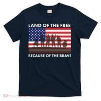 Land Of The Free Because Of The Brave T-Shirt thumb 0