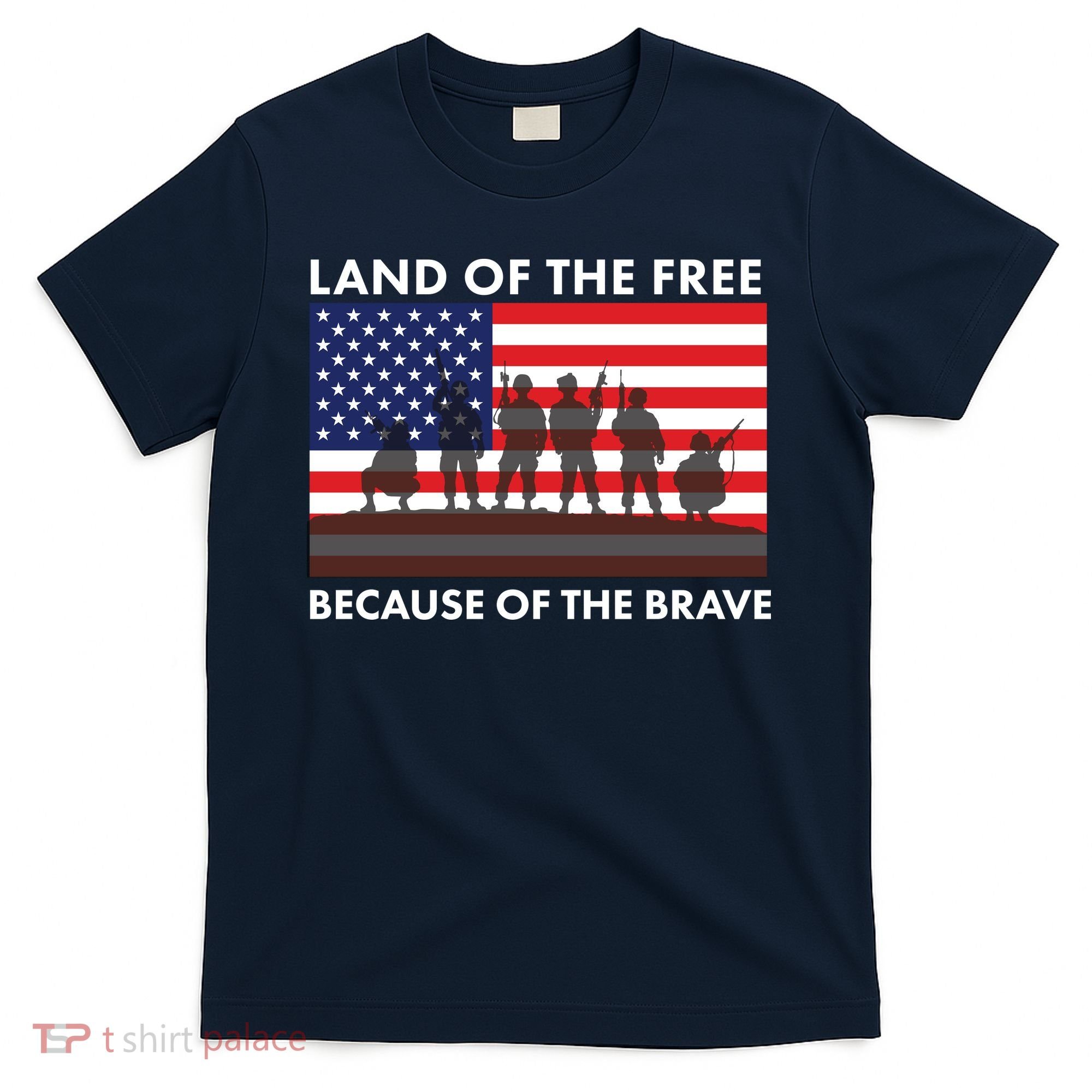 Land Of The Free Because Of The Brave T-Shirt