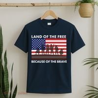 Land Of The Free Because Of The Brave T-Shirt thumb 2