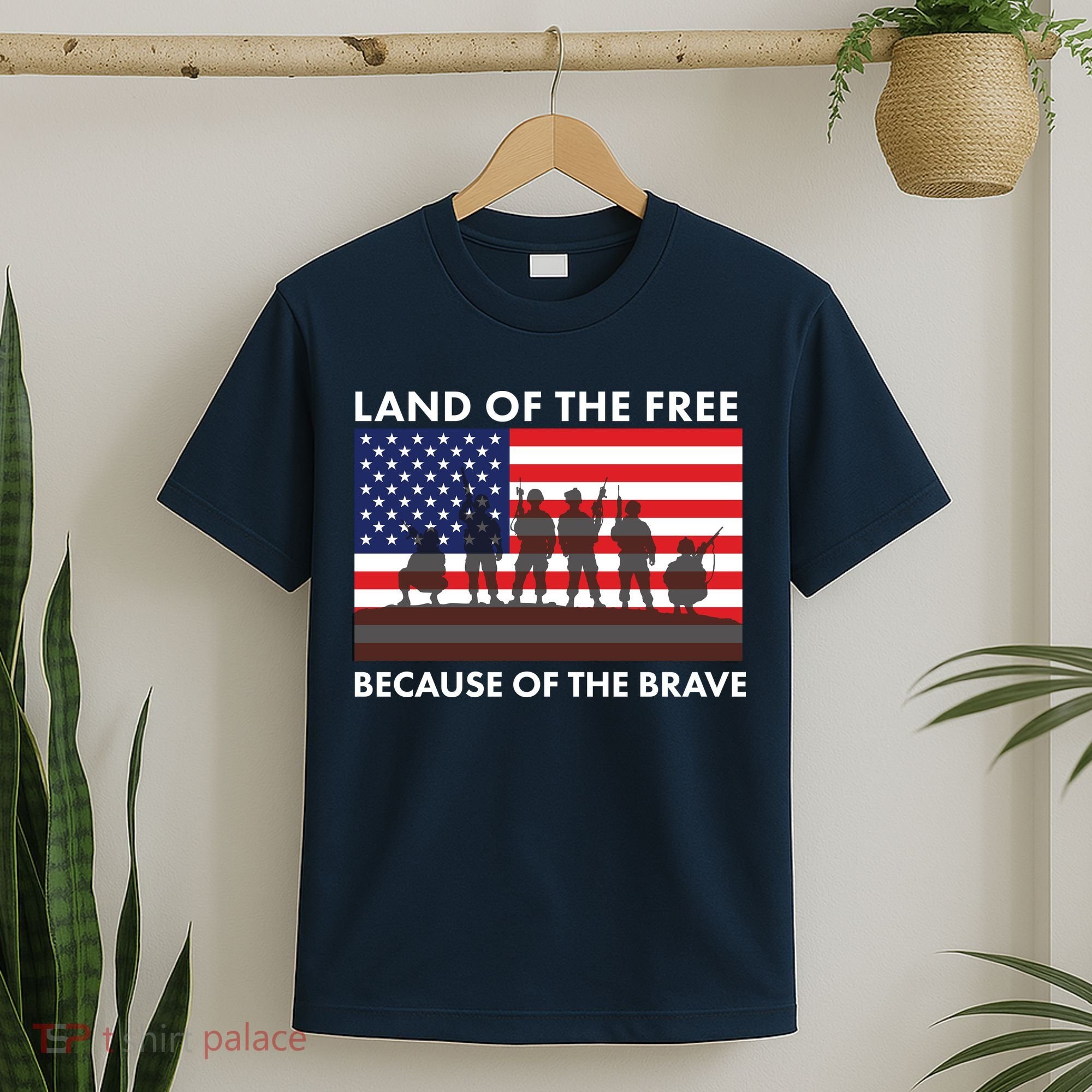 Land Of The Free Because Of The Brave T-Shirt