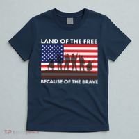 Land Of The Free Because Of The Brave T-Shirt thumb 5