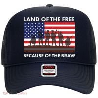 Land Of The Free Because Of The Brave Hat thumb 0