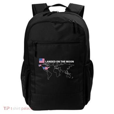 Landed On The Moon USA Map Backpack
