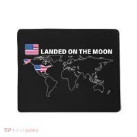 Landed On The Moon USA Map Mousepad thumb 0