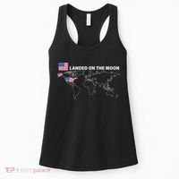 Landed On The Moon USA Map Women's Tank Top thumb 0