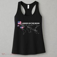 Landed On The Moon USA Map Women's Tank Top thumb 3