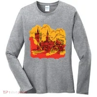 Landmark Charles Bridge Women's Long Sleeve Shirt thumb 0