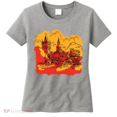 Landmark Charles Bridge Women's T-Shirt