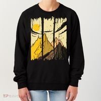 Landscape Sunset Mountain Women's Sweatshirt thumb 0