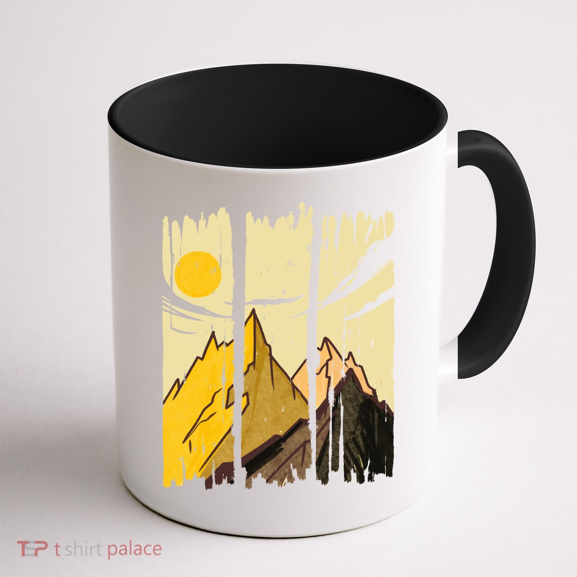 Landscape Sunset Mountain Coffee Mug