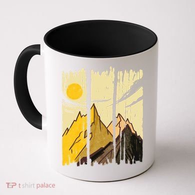 Landscape Sunset Mountain Coffee Mug