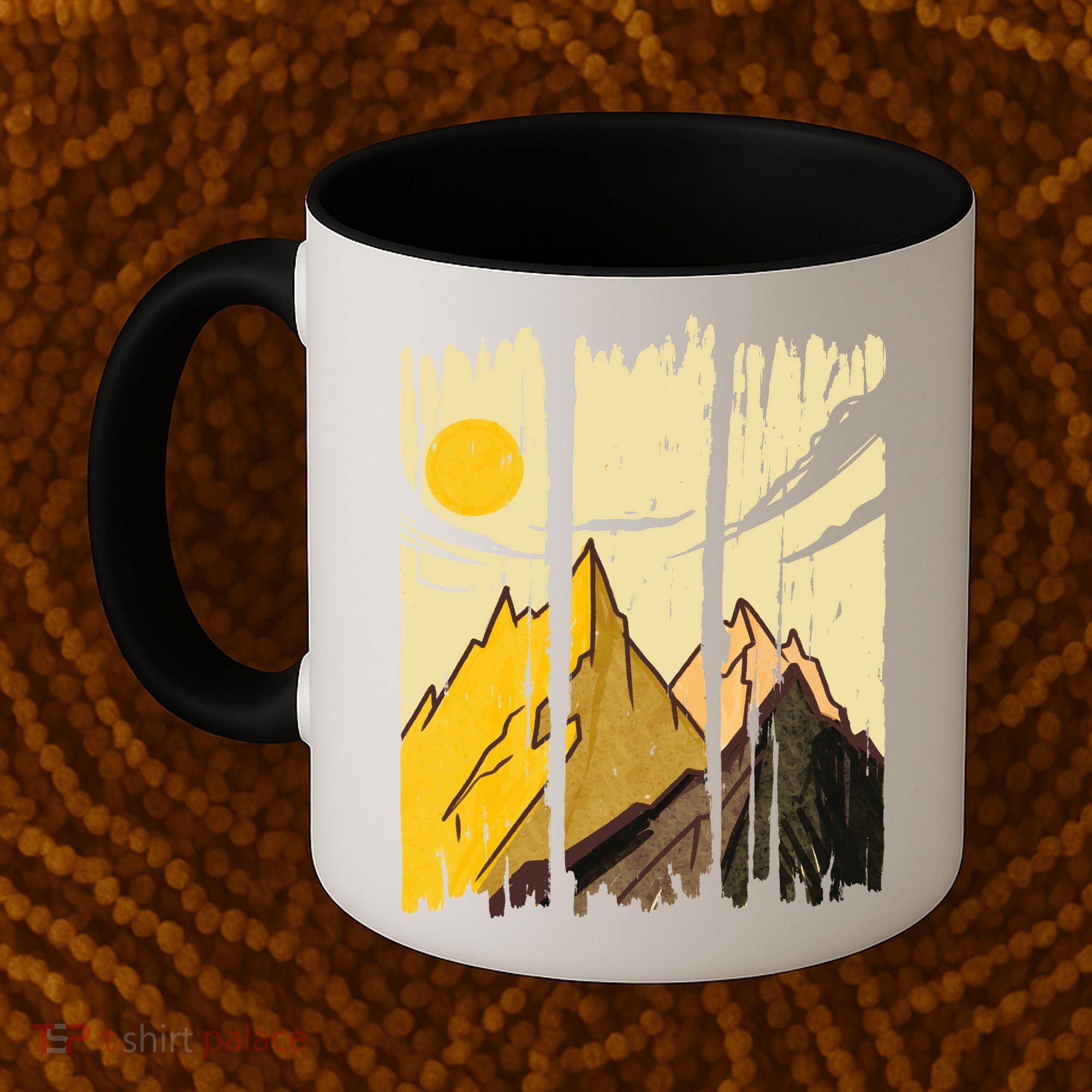 Landscape Sunset Mountain Coffee Mug