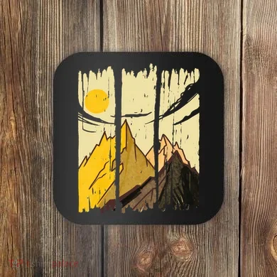 Landscape Sunset Mountain Coaster