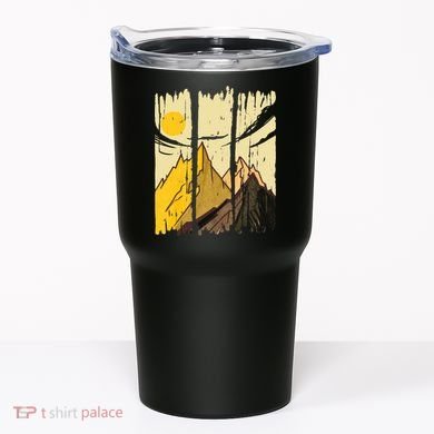 Landscape Sunset Mountain Tumbler