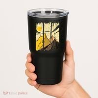 Landscape Sunset Mountain Tumbler thumb 2