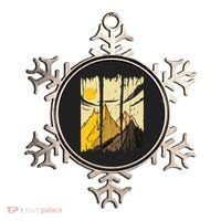 Landscape Sunset Mountain Ornament thumb 0