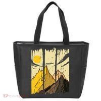 Landscape Sunset Mountain Tote Bag thumb 0