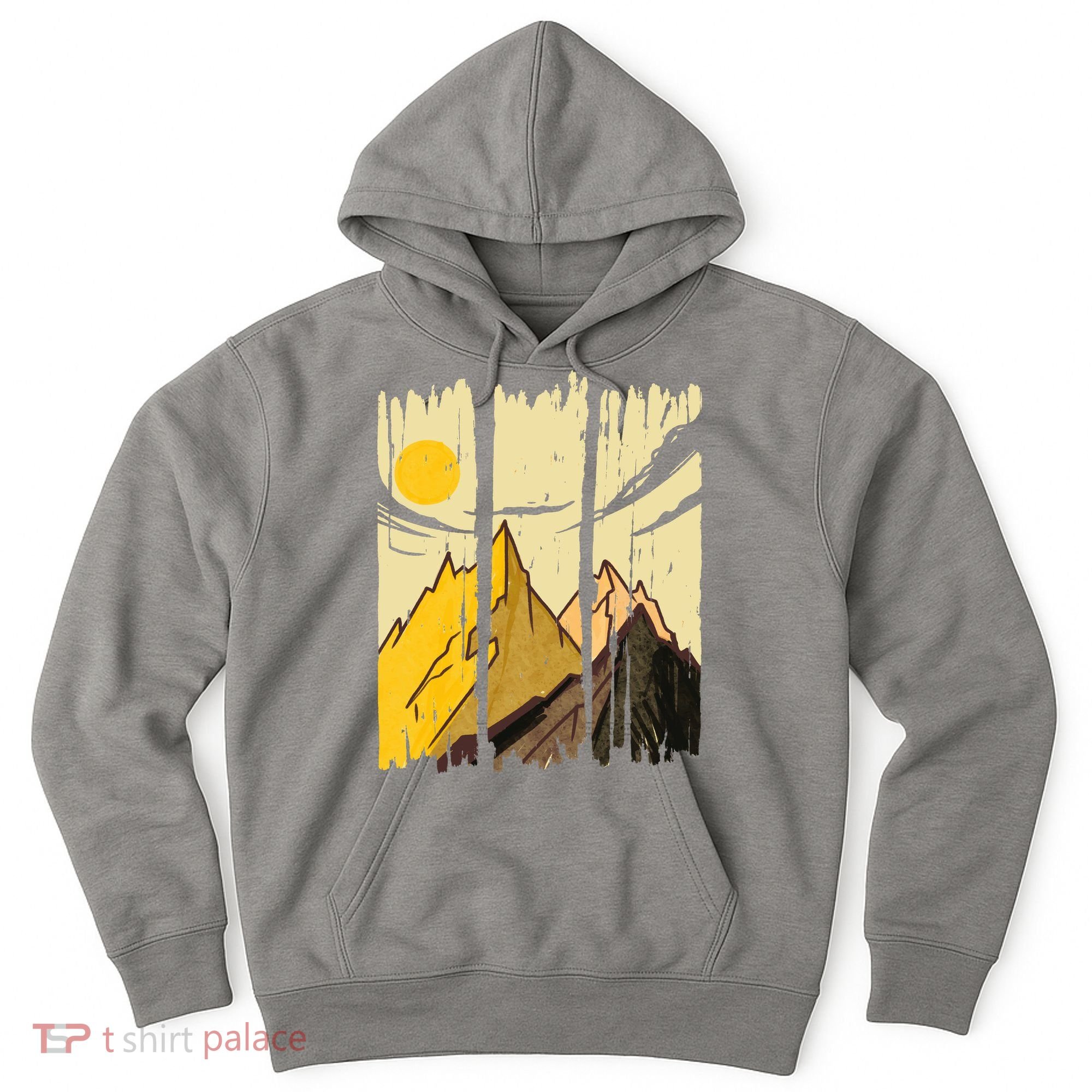 Landscape Sunset Mountain Hoodie