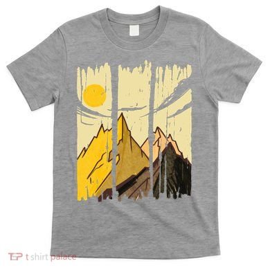 Landscape Sunset Mountain T-Shirt
