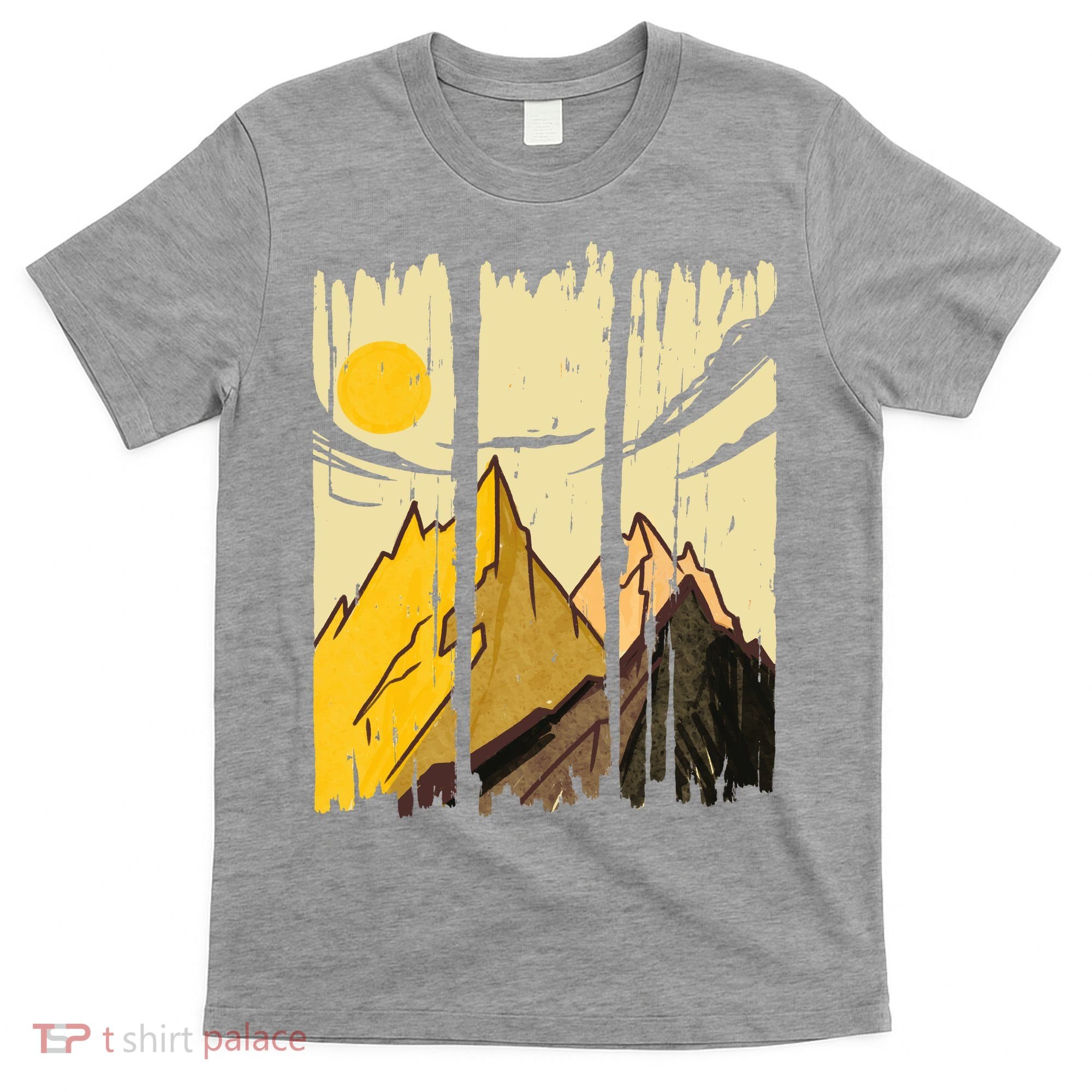Landscape Sunset Mountain T-Shirt