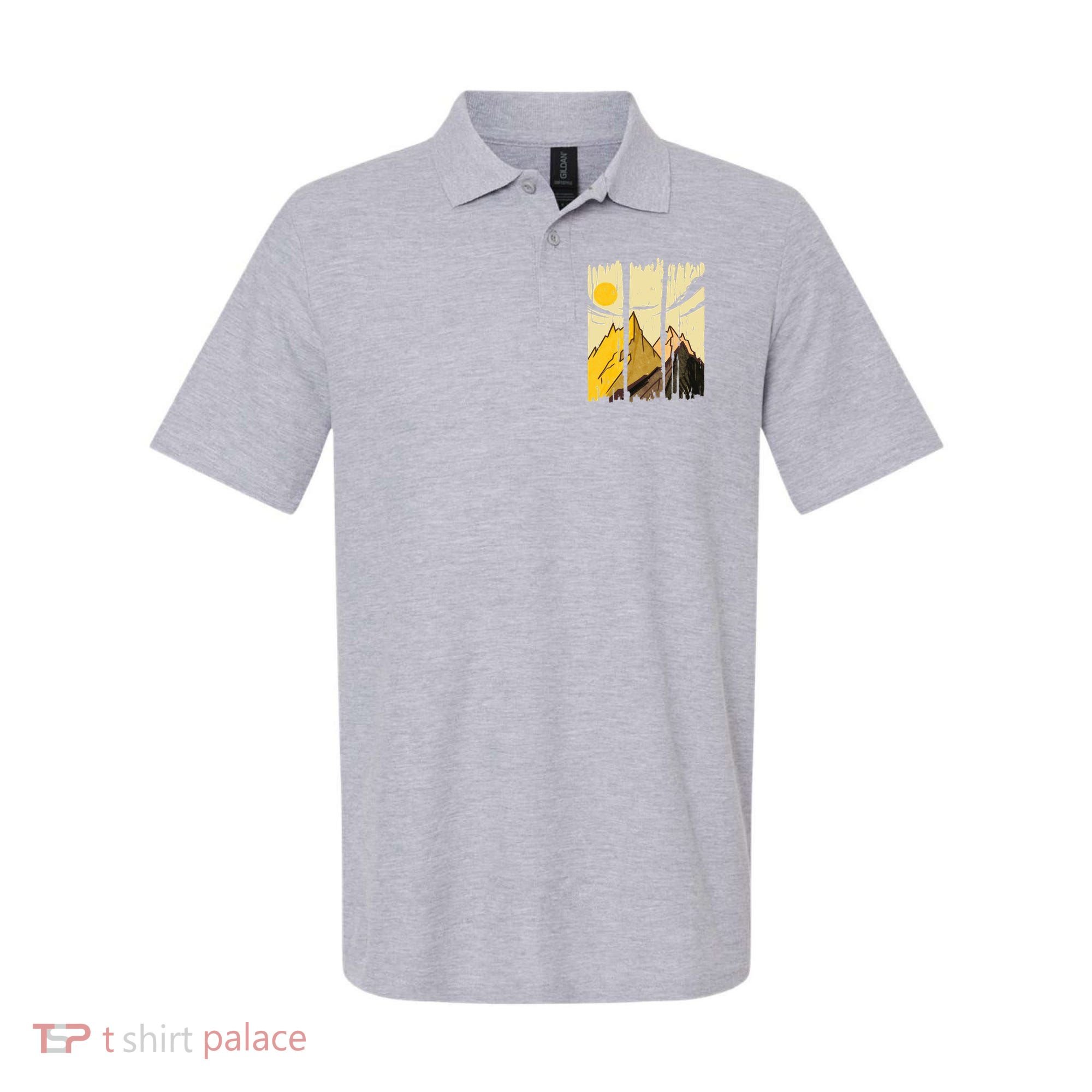 Landscape Sunset Mountain Polo