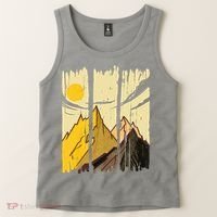 Landscape Sunset Mountain Tank Top thumb 2