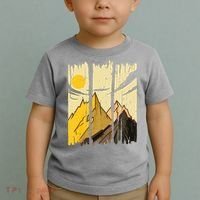 Landscape Sunset Mountain Toddler T-Shirt thumb 2