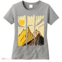 Landscape Sunset Mountain Women's T-Shirt thumb 0