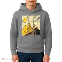 Landscape Sunset Mountain Kids Hoodie thumb 4