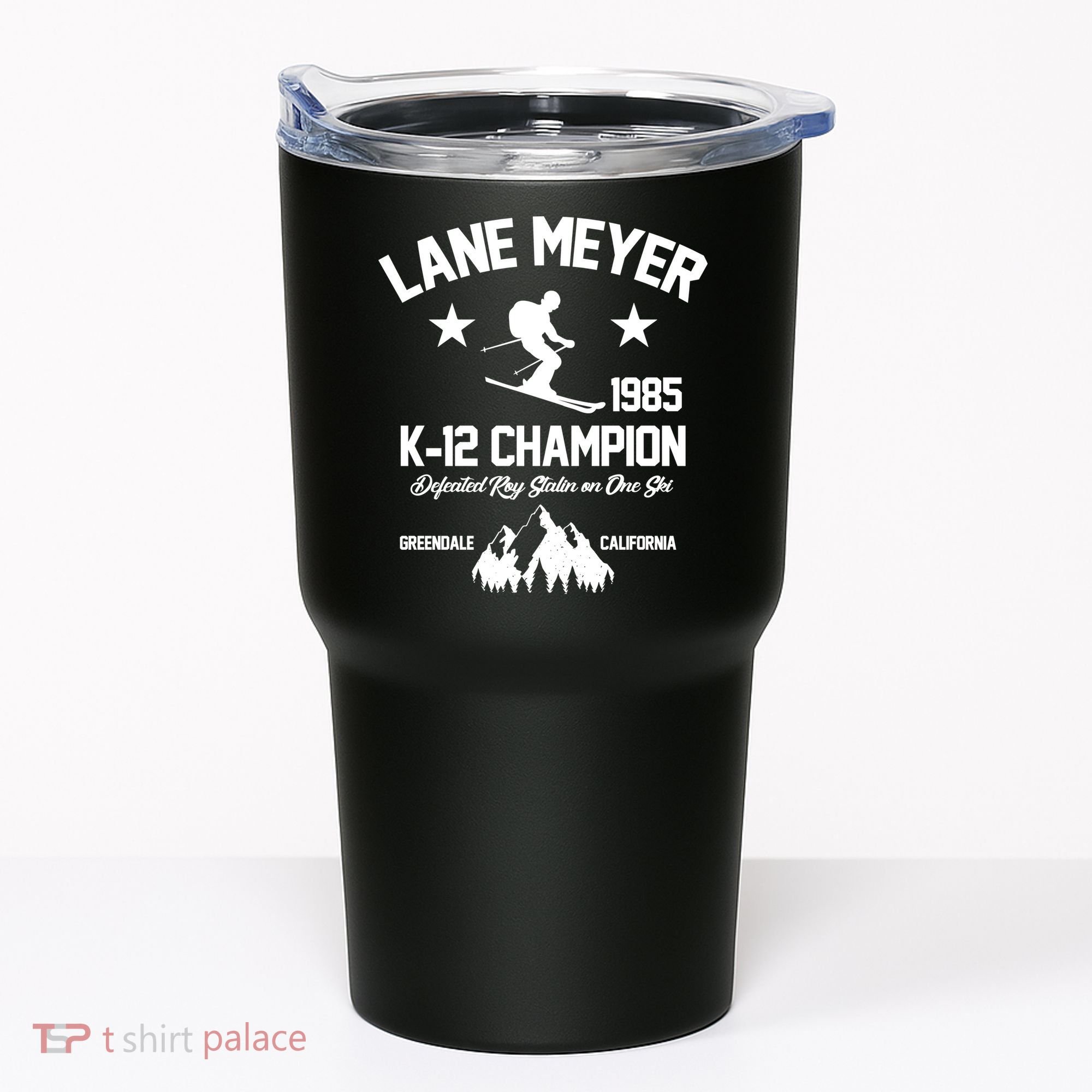 Lane Meyer 1985 K-12 Champion Tumbler