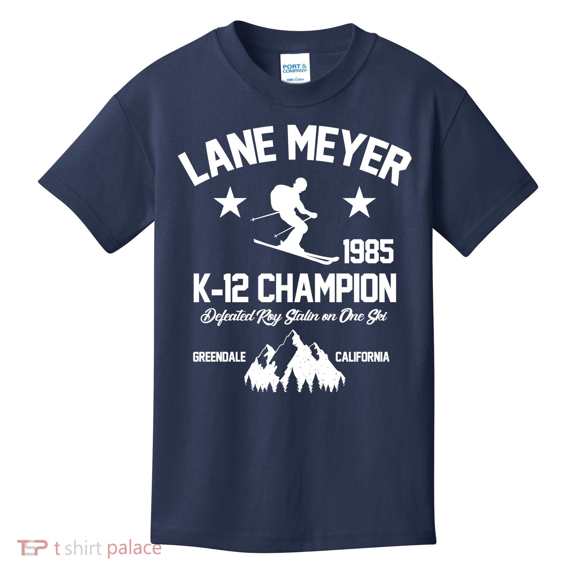 Lane Meyer 1985 K-12 Champion Kids T-Shirt