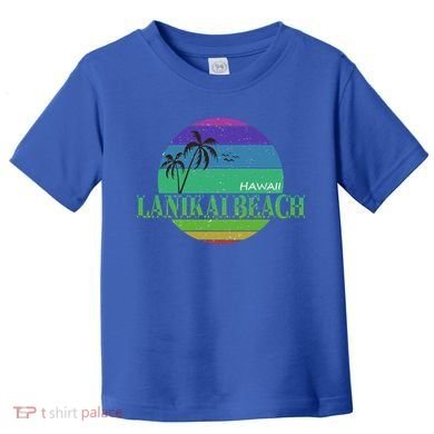 Lanikai Beach Toddler T-Shirt