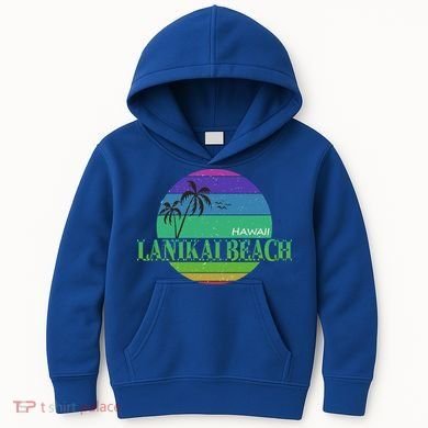 Lanikai Beach Kids Hoodie