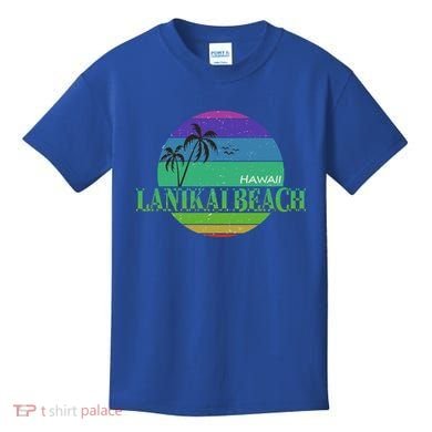 Lanikai Beach Kids T-Shirt