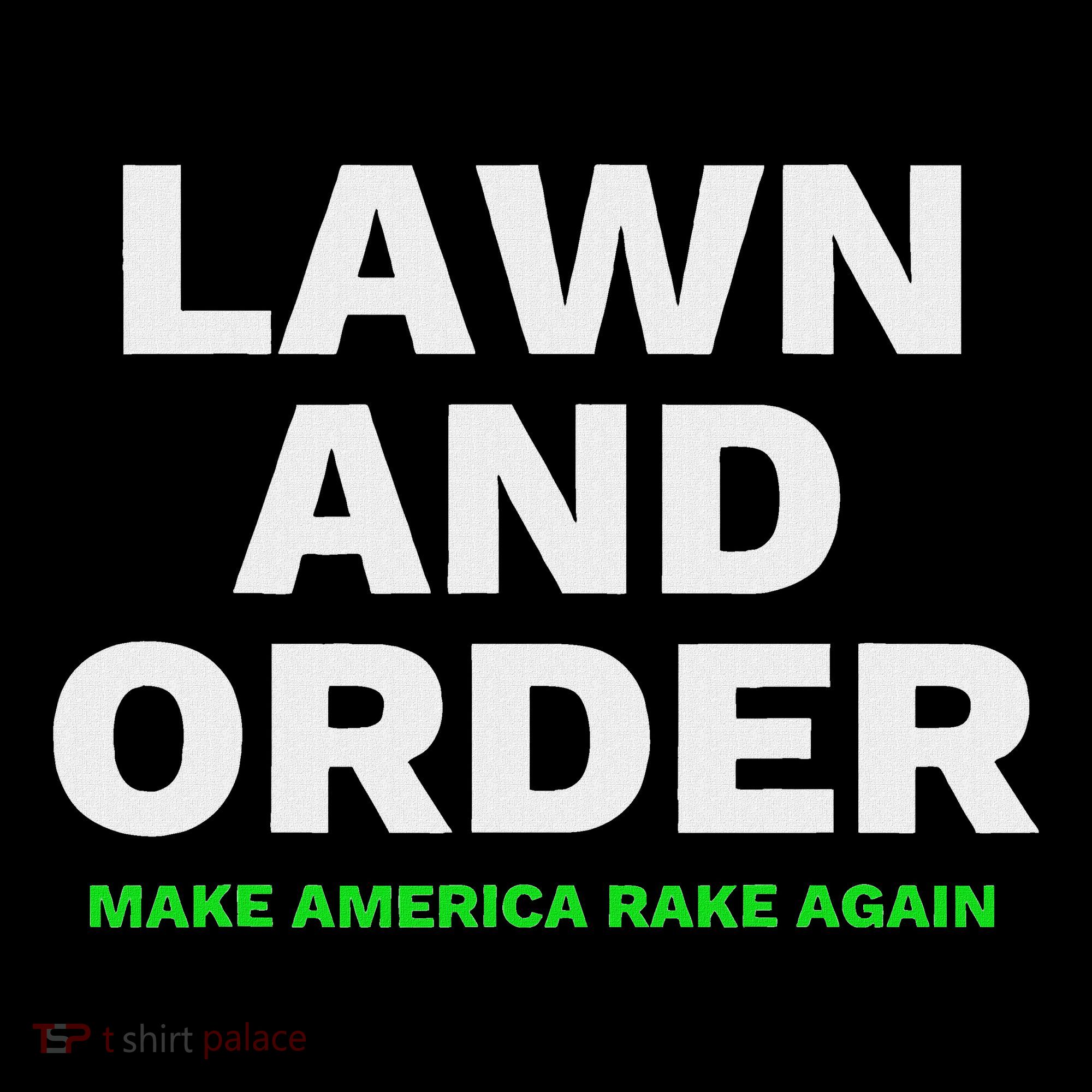 Lawn And Order. Make America Rake Again Visor