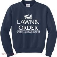 Lawn And Order Kids Sweatshirt thumb 0