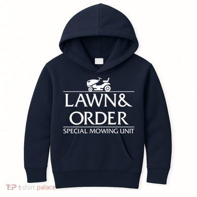 Lawn And Order Kids Hoodie