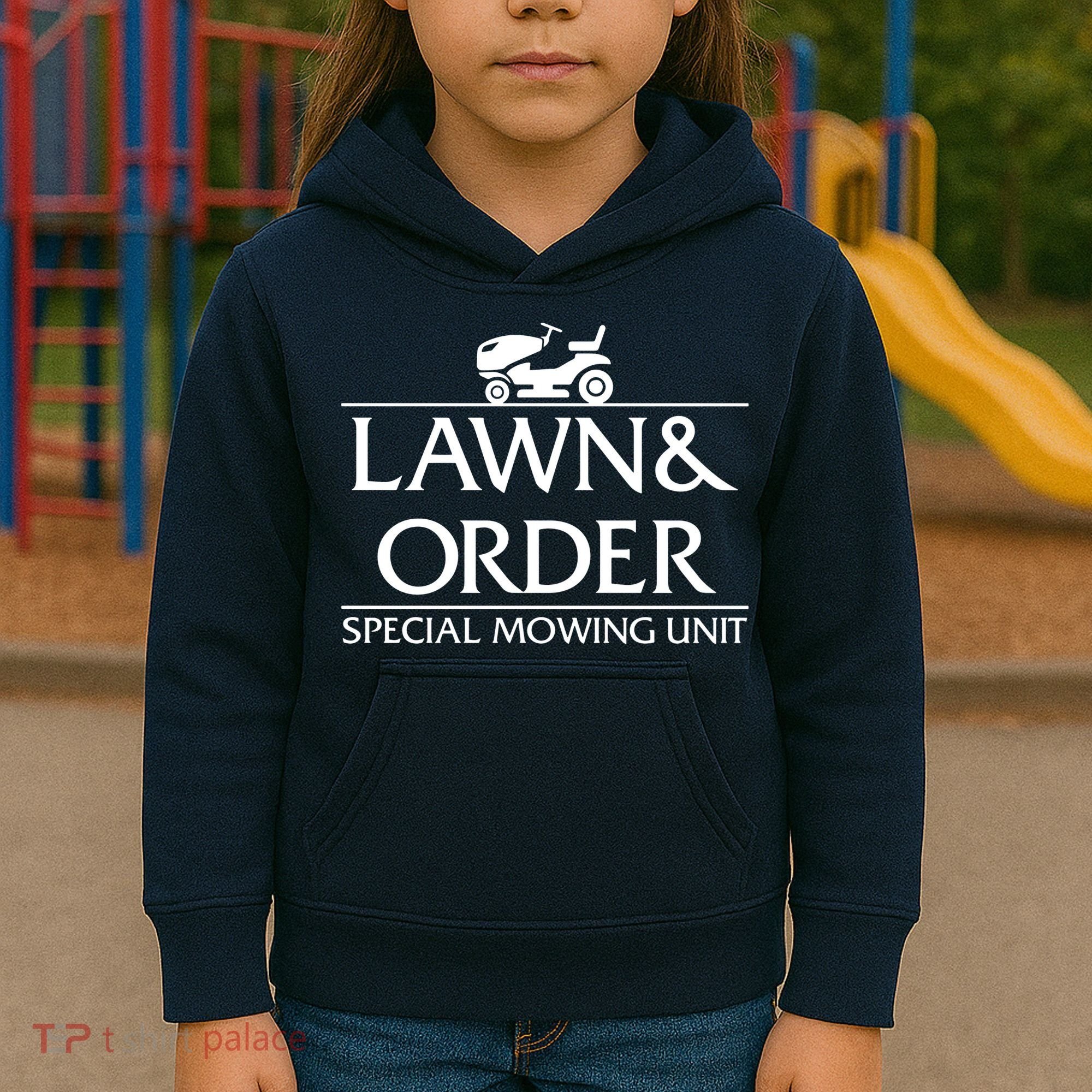 Lawn And Order Kids Hoodie