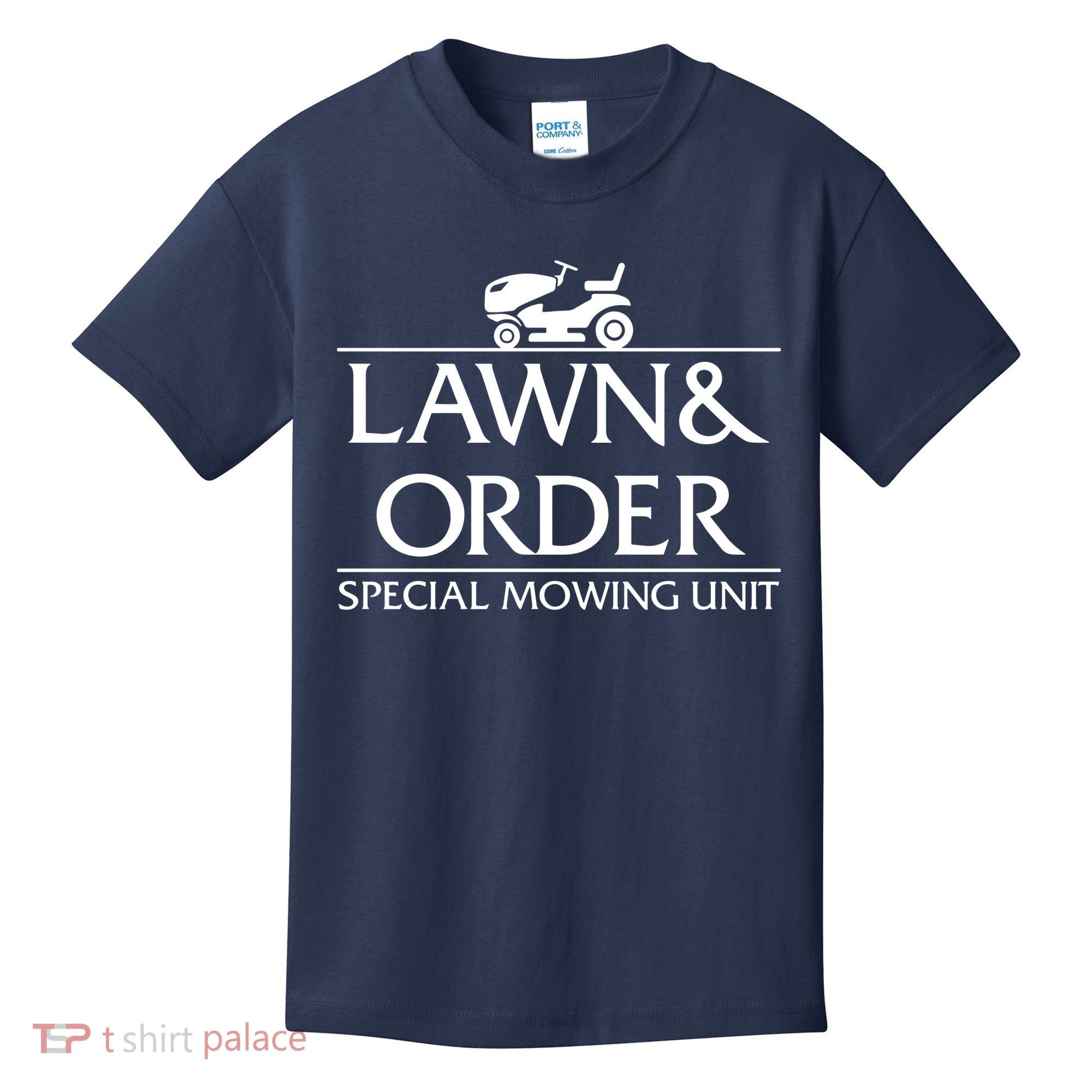 Lawn And Order Kids T-Shirt