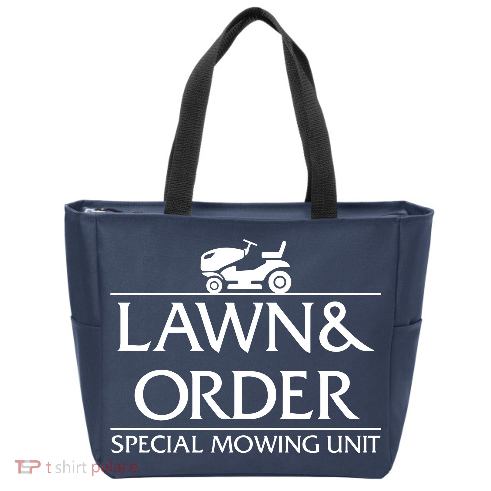 Lawn And Order Tote Bag