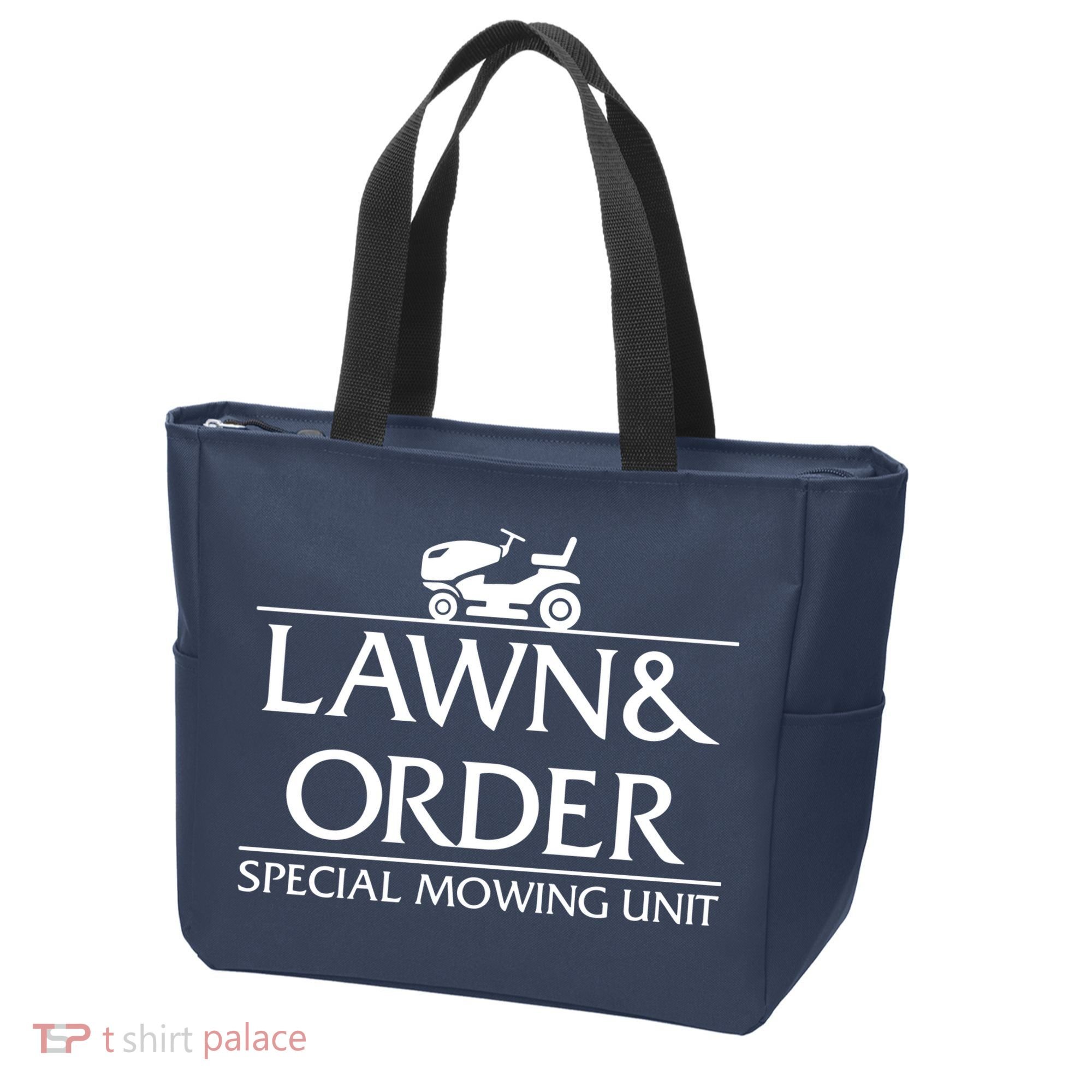 Lawn And Order Tote Bag