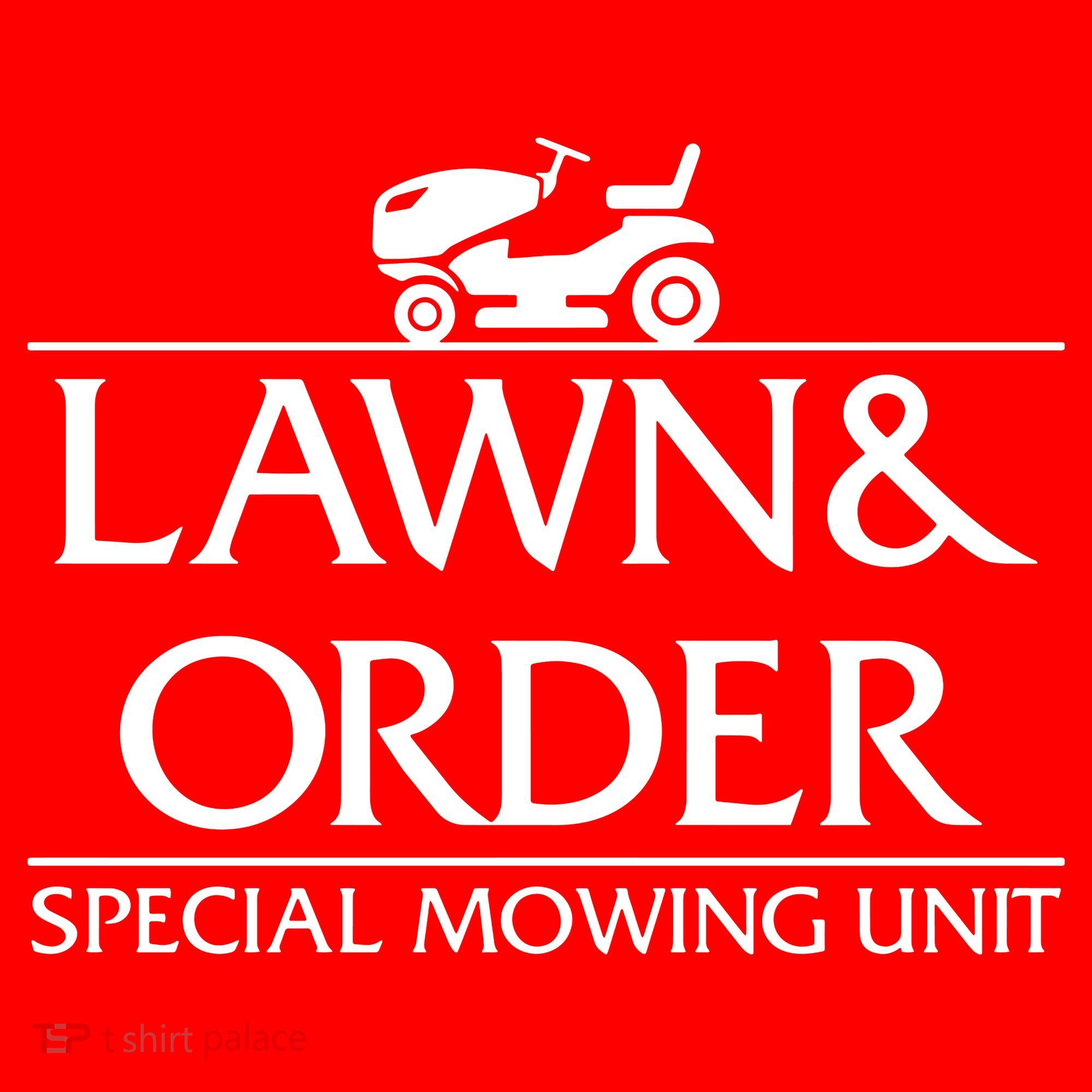 Lawn And Order Santa Hat