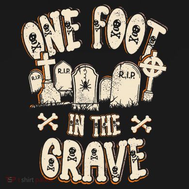 Leg Amputee One Foot In The Grave Missing Leg Sustainable Bucket Hat